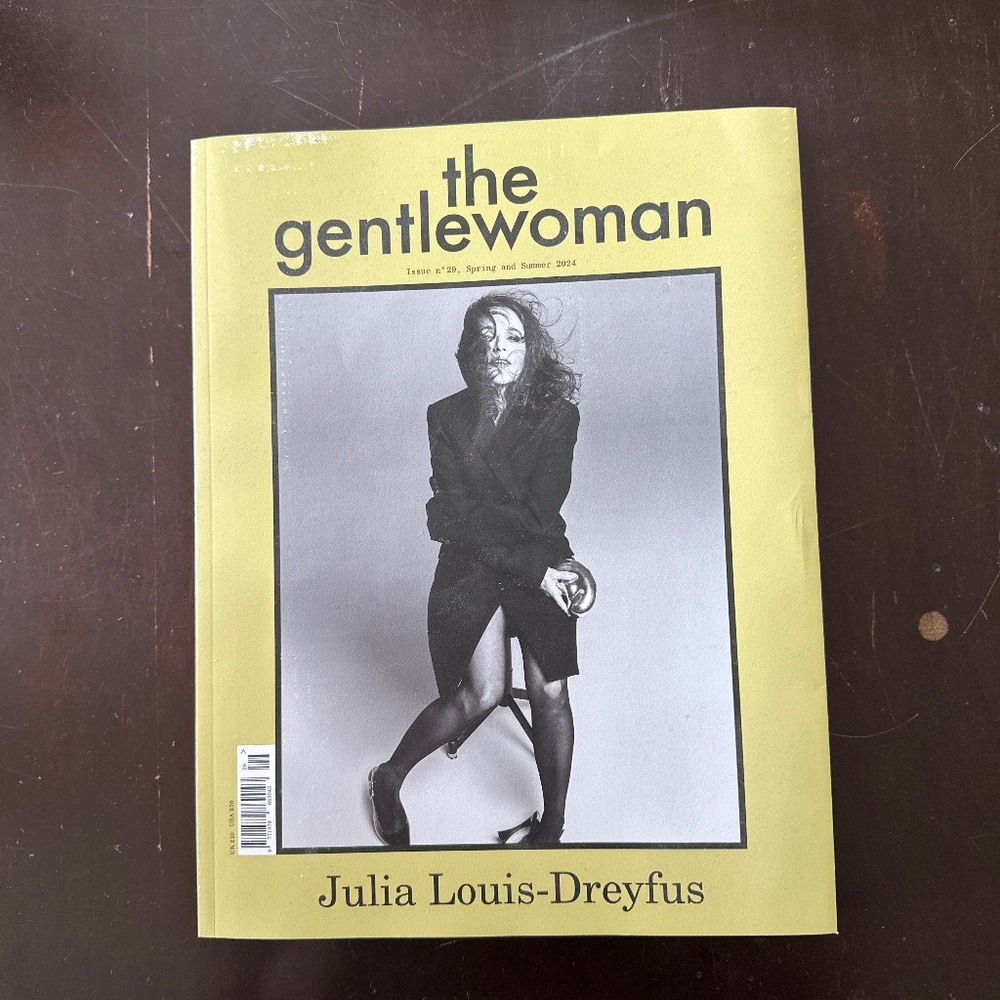 The Gentlewoman Magazine - Yellow Cover (Julia Louis-Dreyfus)